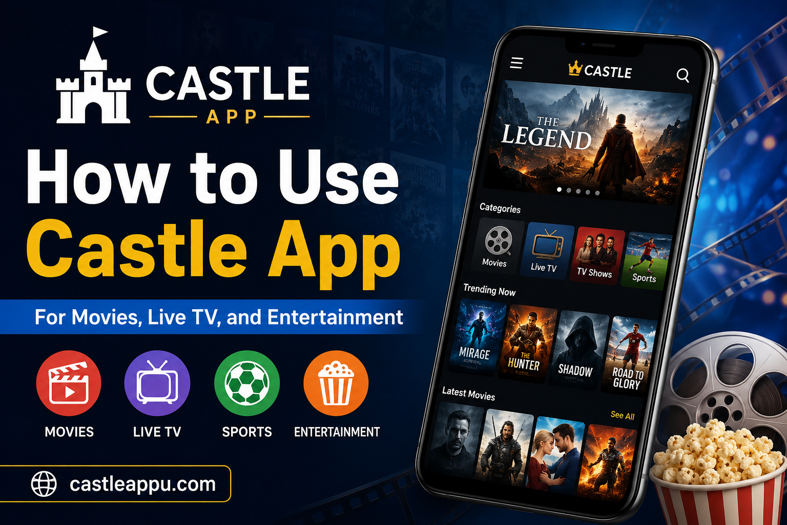 How to Use Castle App